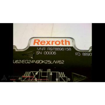 REXROTH R978896158 DOUBLE SOLENOID 4-WAY DIRECTIONAL CONTROL VALVE, Origin #173743