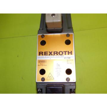 Rexroth 4WE10G11/LW110-60NK4 Directional Control Valve 4WE10G11LW11060NK4