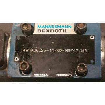 Mannesmann Rexroth Directional Valve P/N RR00009279