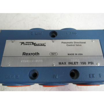REXROTH PT94117-3030/PT-094117-03030 PNEUMATIC DIRECTIONAL CONTROL VALVE NIB