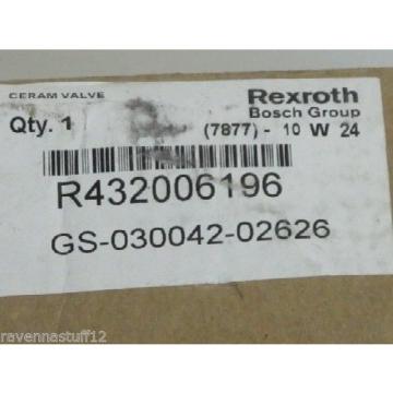 BOSCH REXROTH CERAM R432006196 SOLENOID VALVE 150-PSI  Origin IN BOX