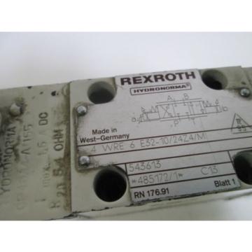 REXROTH VALVE 4WRE6E32-10/24Z4/M USED