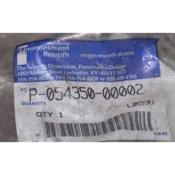 REXROTH P-054350-00002 VALVE Origin IN FACTORY BAG