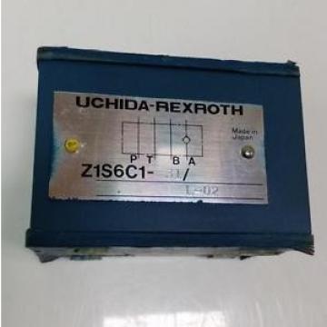 UCHIDA-REXROTH HYDRAULIC CHECK VALVE Z1S6C1-31