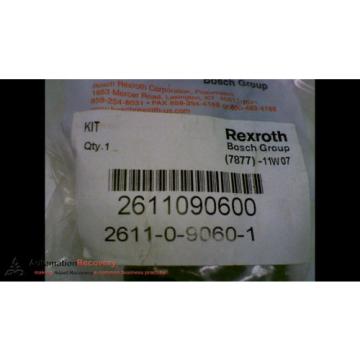 REXROTH 2611090600 VALVE BLANKING PLATE, Origin #169550