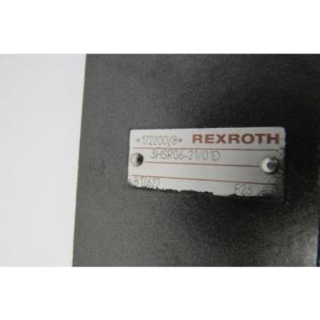 REXROTH 3HSR06-21/01D VALVE