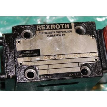 Rexroth 4WE6Y51/AG24N9Z45 Hydraulic Valve Origin