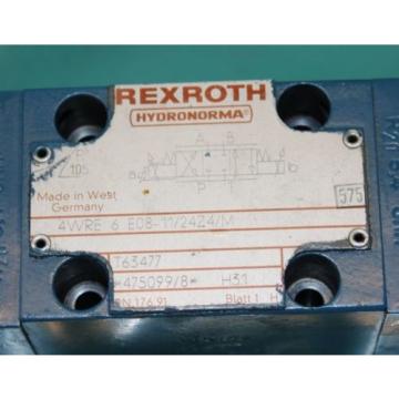 Rexroth, 4WRE6-E08-11/24Z4/M, Proportional Valve Servo