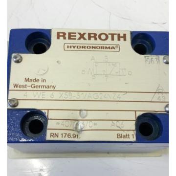Rexroth Hydraulikventil 4WE6X5B-51/AG24NZ4 solenoid valve 703274