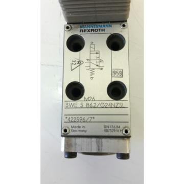 Rexroth Hydraulikventil 3WE5B6,2/G24NZ5L solenoid valve 703277