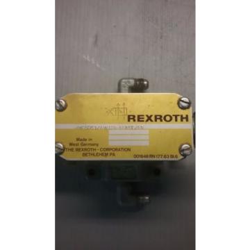 Rexroth 4WE6D51/AW120-60N9D/5V Directional Valve _ 4WE6D51AW12060N9D5V