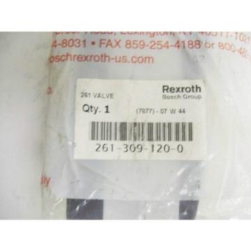 TM-2287, REXROTH 261-309-120-0 PNEUMATIC SOLENOID ISO VALVE