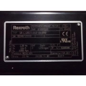 Rexroth SR-L10023060-04000, Alpha SP075S-SF1-10-111-2 Servomotor, 2,3 Nm
