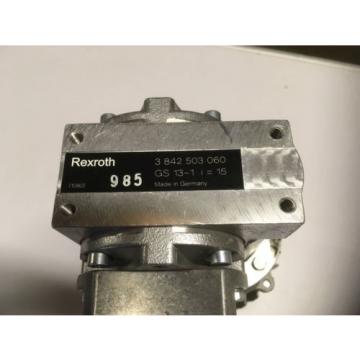 Rexroth Motor MNR: 3842503582 +  384527867