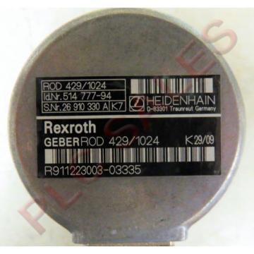 REXROTH GerberRod 429/1024  |  Encoder R911223003-03335  Origin