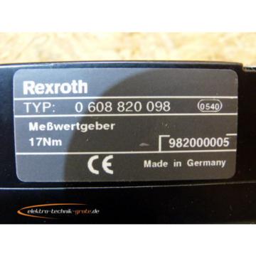 Rexroth 0 608 701 017 Motor mit 0 608 720 053 Getriebe