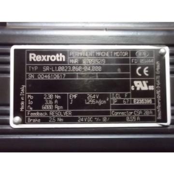 Rexroth SR-L10023060-04000, Alpha SP075S-SF1-10-110-2 Servomotor, 2,3 Nm
