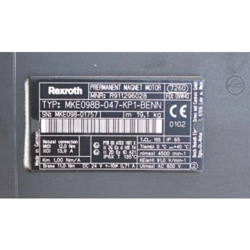 Rexroth MKE098B-047-KP1-BENN Permanent Magnet Motor