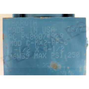 REXROTH R480074929 C-MX2-PP-C | 1-1/2 x 4-1/2 PowerMaster Cylinder 250psi  Origin
