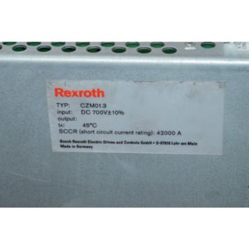 Bosch Rexroth CZM013-02-07 Indramat Ecodrive