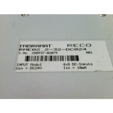 Rexroth Indramat RME022-32-DC024 Input Module 24VDC 10mA