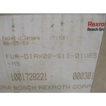REXROTH INDRAMAT DDS021-W100-DS01-02-FW w/ FWA-DIAX02-S11-01VRS-MS Origin IN BOX
