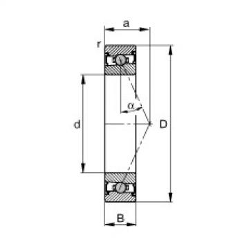 FAG Spindle bearings - HCS7004-E-T-P4S