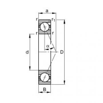 FAG Spindle bearings - B71905-E-T-P4S