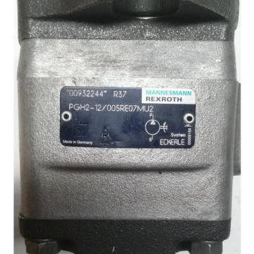 Rexroth Hydraulic Gear pumps PGH2-12/005RE07MU2 00932244
