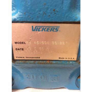 VICKERS HYDRAULIC PUMP F3 45V60A 86A22R 1 1/2#034; Shaft X 2 3/4#034;