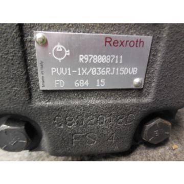 Origin BOSCH REXROTH VANE pumps MODEL # PVV1-1X/036RJ15DVB # R978008711