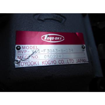 Origin TOYOOKI VANE pumps HVP-VC1-F30A3-B-034