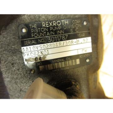 Rexroth AA10VS028DFR/30R-PKC62K01 Hydraulic pumps S16S4AH16R 06001 Charge pumps