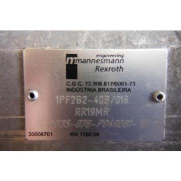 REXROTH France Dutch   IPF2G2-40B/016 RRISMR HYDRAULIC PUMP  USED