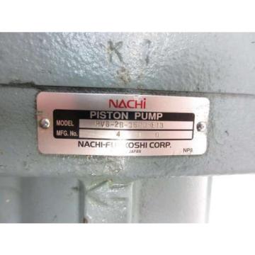 NACHI PVS-2B-35N3-E13 HYDRAULIC PISTON PUMP D518527