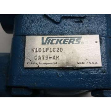 VICKERS V101P1C20 1GPM SINGLE STAGE VANE HYDRAULIC PUMP D546872