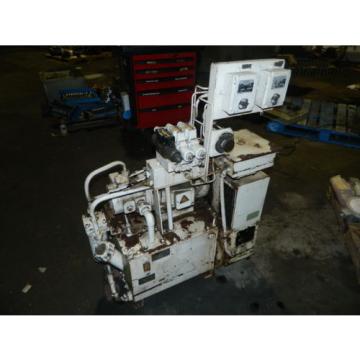Showa / Nachi 3 HP Hydraulic Unit, PVU-40-0403-HX196 w/ UVD-2A-A2-22-4-1697A
