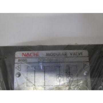 NACHI MODULAR VALVE OCP-G01-W1-21 Origin NO BOX