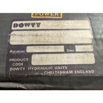 Dowty Powerline Hydraulic Hydraulics 2504L Pump Made in England Origin