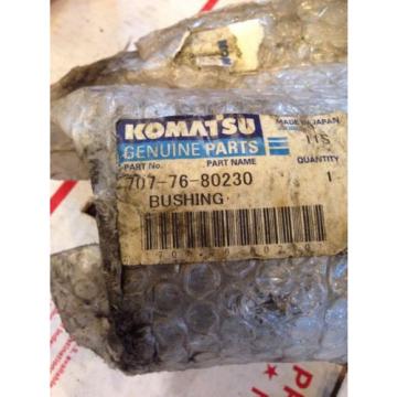 New OEM Komatsu Excavator Genuine Parts Bushing 707-76-80230 Fast Shipping!