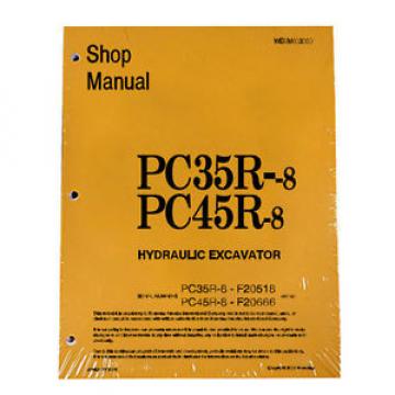 Komatsu Service PC35R-8, PC45R-8 Shop Manual #2