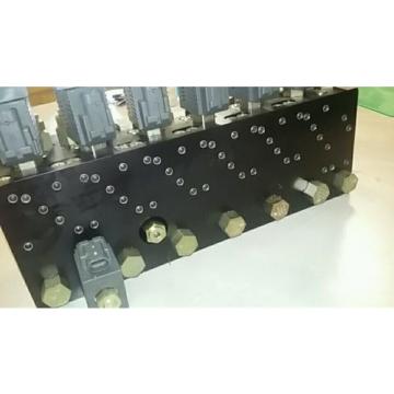 Sauer Danfoss MTC-1 7 Spool 12V Solenoid Control Valve Block
