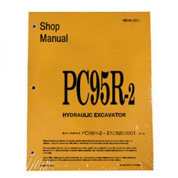 Komatsu Service PC95R-2 Excavator Shop Manual NEW #2