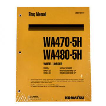 Komatsu WA470-5H, WA480-5H Service Repair Manual