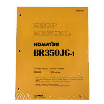 Komatsu Service BR350JG-1 Mobile Crusher Repair Manual