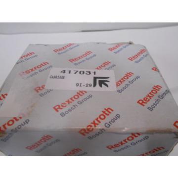 R162171320 Bosch Rexroth Runner Block Ball Carriage Linear Bearing