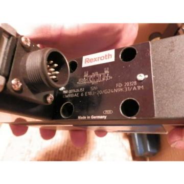 Rexroth 4WRBAE 6 E18J-2X/G24N9K31/A1M 0811404151 proportional valve