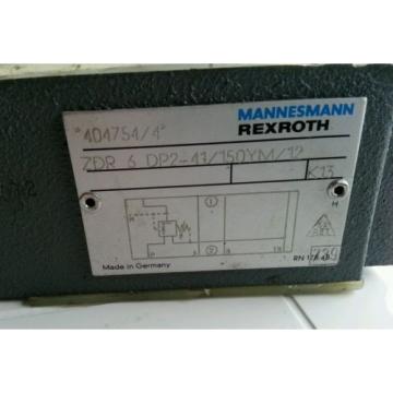 Rexroth 404754/4 Valve ZDR 6 DP2-41/150YM/12 - NOS