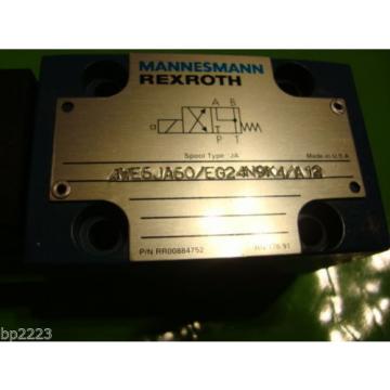 REXROTH 4WE6JA60/EG24N9  Directional Valve GZ45-4-A 424 24V DC 30W MANNESMANN