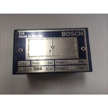 Origin Bosch Rexroth Hydraulic Flow Control Valve 0811004106 - 0 811 004 106 - BNIB